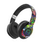 Беспроводные Bluetooth наушники с подсветкой ATD DR-46 Cool Graffiti