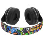 Беспроводные Bluetooth наушники с подсветкой ATD DR-46 Cool Graffiti