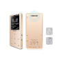MP3 Плеєр Mahdi M320 4Gb, 80 годин роботи без підзарядки, золото