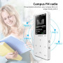 MP3 Плеєр Mahdi M320 16Gb, 80 годин роботи без підзарядки, Bluetooth, білий