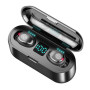 Бездротові навушники F9 LED TWS водонепроникні міні Bluetooth с встроенным Power Bank