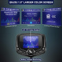 FM-передавач для автомобіля ZEEPORTE Bluetooth чорний Black