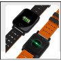 Годинник Smart Watch Phone A6 чорні вміють вимірювати пульс, артеріальний тиск, рівень кисню в крові.