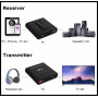 Бездротовий аудіопередатчік AptX 2-в-1, 3,5-мм Bluetooth 4.1 для ТВ, ПК,