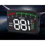 Проектор, проекція приладової панелі на лобове скло автомобіля OBD2-X5 HUD A900 спідометр (універсальний)