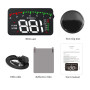 Проектор, проекція приладової панелі на лобове скло автомобіля OBD2-X5 HUD A900 спідометр (універсальний)