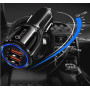 Автомобільний зарядний пристрій прикурювач Універсальний подвійний XCZJ USB Quick Charge 3,0 швидкий