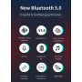 Бездротові сенсорні навушники IPX7 Bluetooth 5.0 TWS