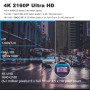 Відеореєстратор автомобільний 2,45-дюймовий 4K 2160P GPS WIFI