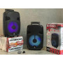 Беспроводная портативная Bluetooth-колонка Kimiso QS-835 караоке 1 микрофон c пультом