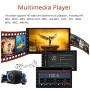 7-дюймовий автомобільний DVD-програвач Android 8.1 з FM радіо, GPS-навігатор Wi-Fi