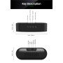 Bluetooth-колонка YZM6, водонепроникна, портативна, стерео