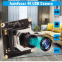 Веб-камера с автофокусом датчик изображения  IMX415 Mini, 4K USB, HD 3840x2160 CMOS, 38х38 мм, плата USB,