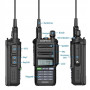 Рация Baofeng UV-9R Pro в комплекте 2 шт. мощная рация