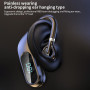 Беспроводная гарнитура KJ10 Bluetooth 5.0 светодиодный дисплей