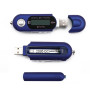Спортивный MP3-плеер, мини-USB-флэш  серебро