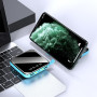 Power Bank зовнішній акумулятор для мобільного телефону з цифровим дисплеєм 10000mAh чорний