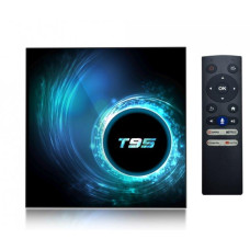 Смарт ТВ приставка Allwinner T95 H616 2/16 GB - Android 10 сетевой плеер TV box