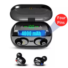 Беспроводные наушники вкладыши V11 TWS Bluetooth 5.0 Siri Wireless IPX5 водонепроницаемые 4000 мАч