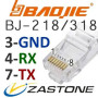 Рация автомобильная Baojie BJ-218, VHF/UHF, 5/10/25W, 256ch, FM радио, дальность до 30км! ОРИГИНАЛ