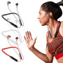 Беспроводные наушники G03 Bluetooth-гарнитура спортивные наушники с шейным ободком белые