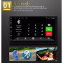 Автомобільний DVD-плеєр MP4 Wi-Fi Bluetooth Android, дзеркальний зв'язок, FM, GPS, 2 din 2.5" РК-монітор