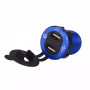 Автомобильное зарядное устройство с вольтметром QC 3.0 12V 24V Быстрая зарядка Dual USB Power Socket