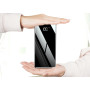 Power bank на 40000 Мач быстрая зарядка внешний портативный аккумулятор цифровой дисплей 4 порта фонарик