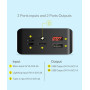 Power bank 30 000 мАч быстрая зарядка Зарядное устройство аккумулятор для телефона LED дисплей фонарик