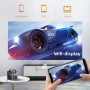 Проектор BYINTEK U70 PRO, Smart 3D, TV, Android, WiFi, Full HD 1080P, DLP, поддержка 4K с аккумулятором