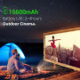 Проектор BYINTEK U70 PRO, Smart 3D, TV, Android, WiFi, Full HD 1080P, DLP, поддержка 4K с аккумулятором