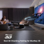 Проектор BYINTEK U70 PRO, Smart 3D, TV, Android, WiFi, Full HD 1080P, DLP, поддержка 4K с аккумулятором