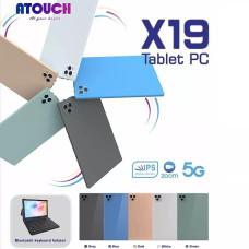 Планшет ATOUCH X19  + чехол - клавиатура 10,1-дюймовый  Android 12,0 две SIM-карты, 6 ГБ + ПЗУ 256 ГБ,