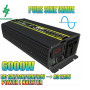 Преобразователь напряжения инвертор 12/220V PH-RD чистая синусоида 1000W (пиковая 6000w)