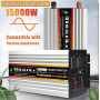 Преобразователь напряжения инвертор 12/220V PH-RD чистая синусоида 2500W (пиковая 15000w)
