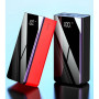 Power bank на 50000 Мач быстрая зарядка внешний портативный аккумулятор цифровой дисплей 4 порта фонарик