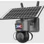 Беспроводная уличная водонепроницаемая ip-камера видеонаблюдения HD WiFi PTZ на солнечной батарее