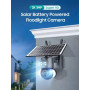 Беспроводная уличная водонепроницаемая ip-камера видеонаблюдения HD WiFi PTZ на солнечной батарее