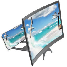 Подставка-лупа, увеличитель экрана телефона 12 дюймов 3D L6