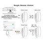 Беспроводные bluetooth наушники BH10 стерео OEM Logo light