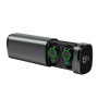 Беспроводные наушники X23D TWS Hi-Fi Bluetooth V5.0 в металлическом кейсе