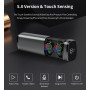 Беспроводные наушники X23D TWS Hi-Fi Bluetooth V5.0 в металлическом кейсе