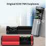 Беспроводные наушники X23D TWS Hi-Fi Bluetooth V5.0 в металлическом кейсе