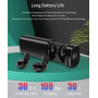 Беспроводные наушники X23D TWS Hi-Fi Bluetooth V5.0 в металлическом кейсе