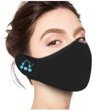 Беспроводные Bluetooth наушники повязка FM-1 3D с встроенным микрофоном