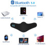 Беспроводные Bluetooth наушники повязка FM-1 3D с встроенным микрофоном