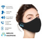 Беспроводные Bluetooth наушники повязка FM-1 3D с встроенным микрофоном