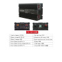 Инвертор чистая синусоида 1000W DC, 12V - AC 220V преобразователь напряжения
