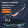 Bluetooth Беспроводные спортивные наушники VG03 с костной проводимостью с микрофоном