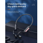 Bluetooth Беспроводные спортивные наушники VG03 с костной проводимостью с микрофоном